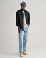 Gant Uni Poplin Button Down Overhemd Zwart