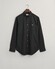 Gant Uni Poplin Button Down Overhemd Zwart