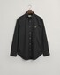 Gant Uni Poplin Button Down Overhemd Zwart