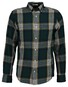Gant Windblown Flanel Check Button-Down Overhemd Tartan Green