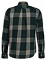 Gant Windblown Flanel Check Button-Down Overhemd Tartan Green