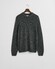 Gant Wool Blend Neps Crew Neck Trui Antraciet
