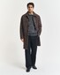 Gant Wool Blend Neps Crew Neck Trui Antraciet