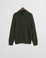 Gant Wool Blend Neps Half Buttoned Trui Country Green