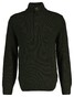 Gant Wool Blend Neps Half Buttoned Trui Country Green