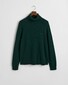 Gant Wool Blend Rollneck Trui Tartan Green