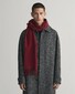 Gant Wool Scarf Sjaal Plumped Red