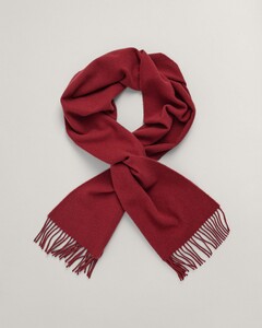 Gant Wool Scarf Sjaal Plumped Red