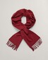 Gant Wool Scarf Sjaal Plumped Red
