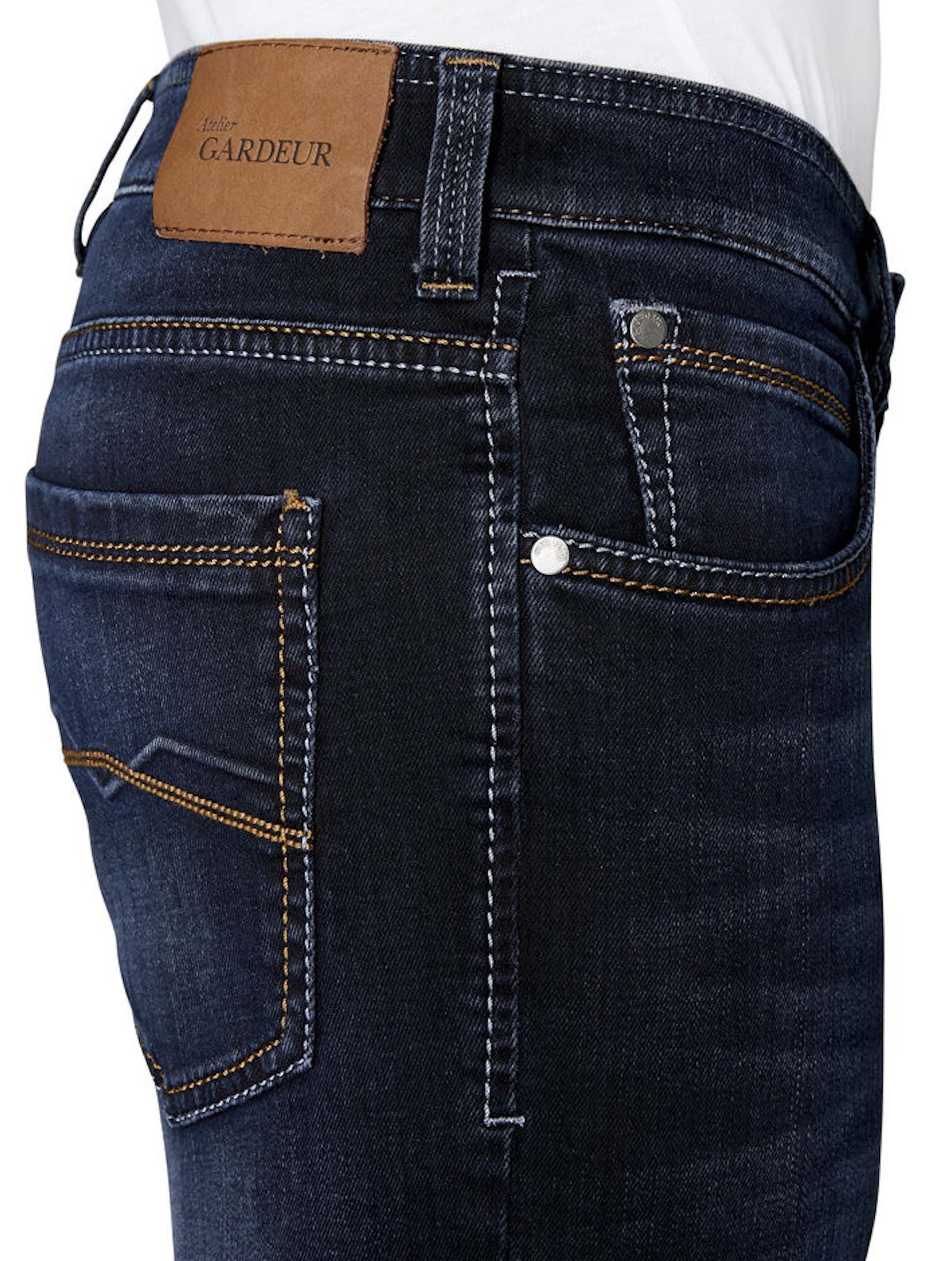 Gardeur BATU2 ModernFit 5Pocket Jeans Dark Denim Blue Jan Rozing
