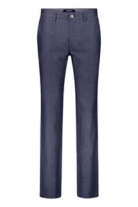 Gardeur Baxter Everyday Essential Multi Fabric Cool Touch Linen Blend Pants Navy