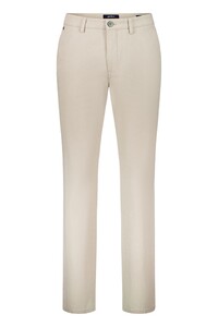Gardeur Benito Authentic Chino Look Fine Texture Comfort Stretch Broek Licht Zand