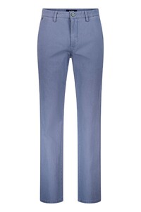 Gardeur Benito Authentic Chino Look Fine Texture Comfort Stretch Pants Mid Blue