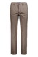 Gardeur Benito Authentic Chino Look Structure Weave Comfort Stretch Broek Donker Taupe