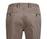 Gardeur Benito Authentic Chino Look Structure Weave Comfort Stretch Broek Donker Taupe