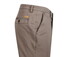 Gardeur Benito Authentic Chino Look Structure Weave Comfort Stretch Broek Donker Taupe