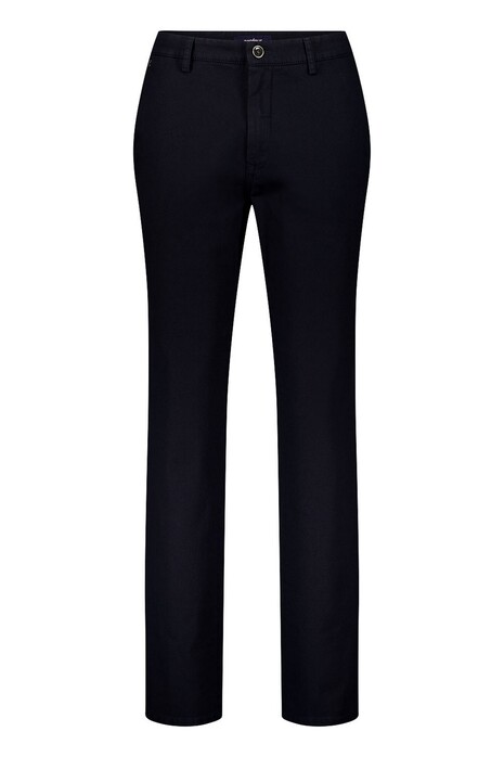 Gardeur Benito Comfort Stretch Soft Touch Basketweave Texture Broek Dark Navy
