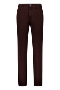 Gardeur Benito Iconic Khakis Comfort Stretch Subtle Wash-Out Effects Broek Bordeaux