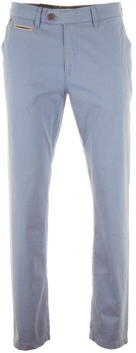 Gardeur Benny-3 Cottonflex 4Nature Organic Soft Cotton Max Comfort Broek Licht Blauw