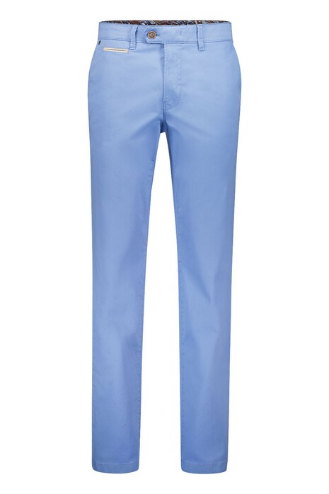Gardeur Benny-3 Cottonflex 4Nature Organic Soft Cotton Max Comfort Broek Mid Light Blue
