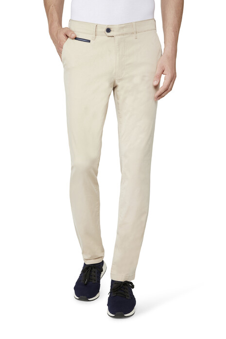 Gardeur Benny-3 Cottonflex 4Nature Organic Soft Cotton Max Comfort Broek Zand