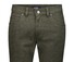 Gardeur Bill-3 Cotton Blend Subtle Check Broek Khaki