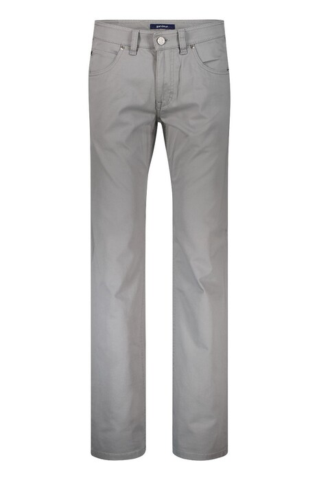 Gardeur Bill-3 Cottonflex 4Nature Organic Cotton Broek Licht Grijs