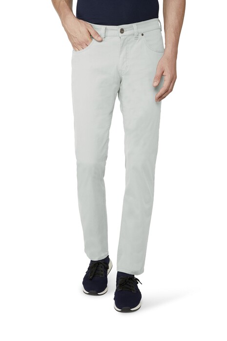 Gardeur Bill-3 Cottonflex Broek Midden Grijs