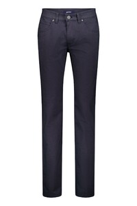Gardeur Bill-3 Ewoolution Faux-Uni Comfort Cotton Stretch Broek Dark Navy