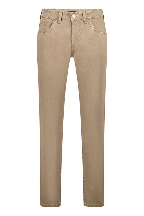 Gardeur Bill-3 Fine Structure Broek Silver Mink