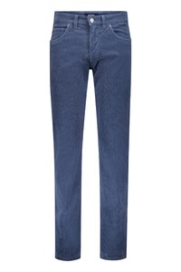 Gardeur Bill-3 Organic Cotton Corduroy High Comfort Corduroy Broek Blauw