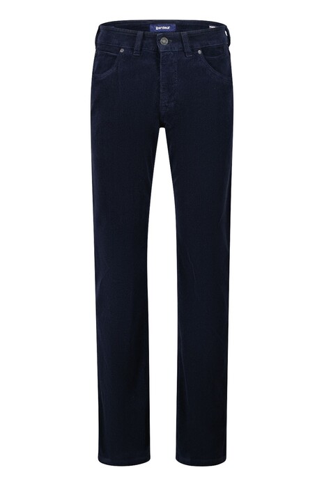 Gardeur Bill-3 Organic Cotton Corduroy High Comfort Corduroy Broek Dark Navy