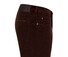Gardeur Bill-3 Organic Cotton Corduroy High Comfort Corduroy Broek Donker Bruin