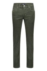 Gardeur Bill-3 Organic Cotton Corduroy High Comfort Corduroy Broek Khaki