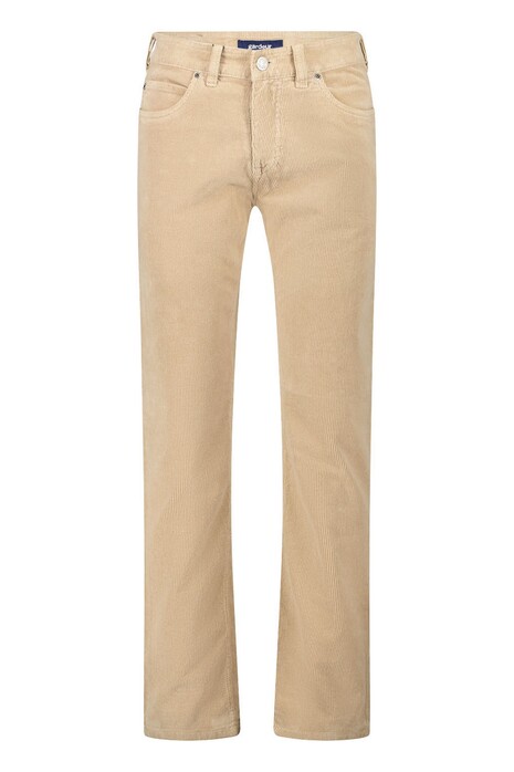 Gardeur Bill-3 Organic Cotton Corduroy High Comfort Corduroy Broek Zand