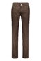 Gardeur Bill 5-Pocket Wool Look Soft Feel Easy Care Business Hero Broek Bruin