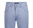Gardeur Bill Authentic Chino Look Fine Texture Comfort Stretch Broek Midden Blauw