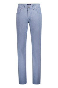 Gardeur Bill Authentic Chino Look Fine Texture Comfort Stretch Pants Mid Blue