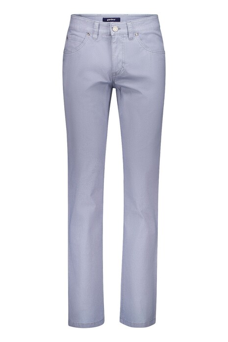 Gardeur Bill Comfort Stretch Cool Touch Fine Structure Pattern Pants Light Blue