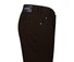 Gardeur Bill Cottonflex Organic Cotton Tencel Blend Cashmere Touch Broek Dark Brown