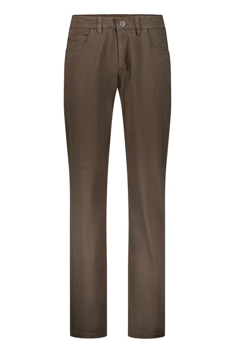 Gardeur Bill Cottonflex Organic Cotton Tencel Blend Cashmere Touch Broek Licht Bruin