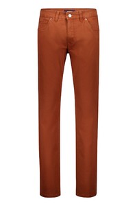 Gardeur Bill Cottonflex Organic Cotton Tencel Blend Cashmere Touch Pants Fine Orange