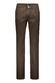 Gardeur Bill Everyday Fine Patterned Cotton Soft Touch Comfort Stretch Broek Bruin