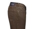 Gardeur Bill Everyday Fine Patterned Cotton Soft Touch Comfort Stretch Broek Bruin