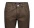 Gardeur Bill Everyday Fine Patterned Cotton Soft Touch Comfort Stretch Broek Bruin