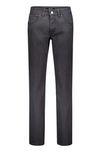 Gardeur Bill Everyday Fine Patterned Cotton Soft Touch Comfort Stretch Broek Donker Grijs