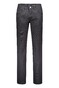 Gardeur Bill Everyday Fine Patterned Cotton Soft Touch Comfort Stretch Broek Donker Grijs