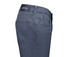 Gardeur Bill Everyday Fine Patterned Cotton Soft Touch Comfort Stretch Broek Midden Blauw