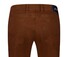 Gardeur Bill Everyday Fine Patterned Cotton Soft Touch Comfort Stretch Pants Dark Terra
