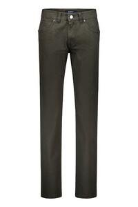 Gardeur Bill Everyday Fine Patterned Cotton Soft Touch Comfort Stretch Pants Khaki